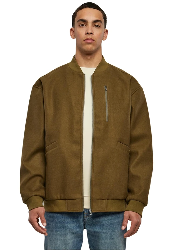 Urban Classics Men's Bomber Blouson Jacket, Summerolive, M