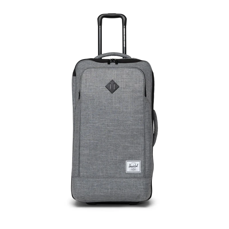 Herschel Heritage Softshell Medium Luggage, Raven Crosshatch, 92 L, Heritage Softshell Medium Luggage