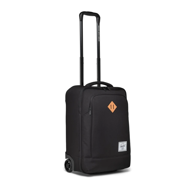 Herschel Heritage Softshell Luggage, Black, Carry on - 27L, Heritage Softshell Large Carryon Luggage