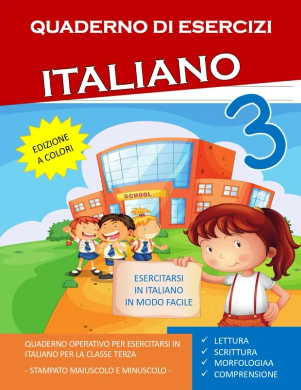 Quaderno Esercizi Italiano. Per la Scuola Elmentare. Classe Terza