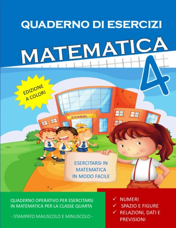 Quaderno esercizi matematica. Per la Scuola elementare. Classe Quarta