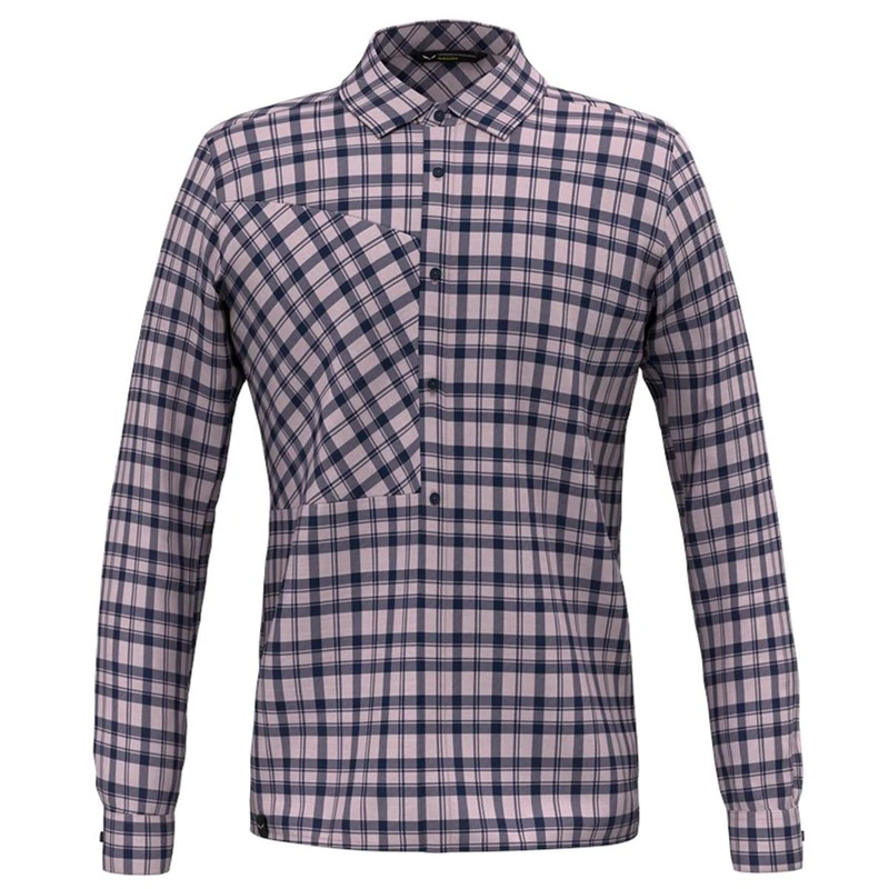 Salewa Men's Long Sleeve T-Shirt, Multicoloured, S