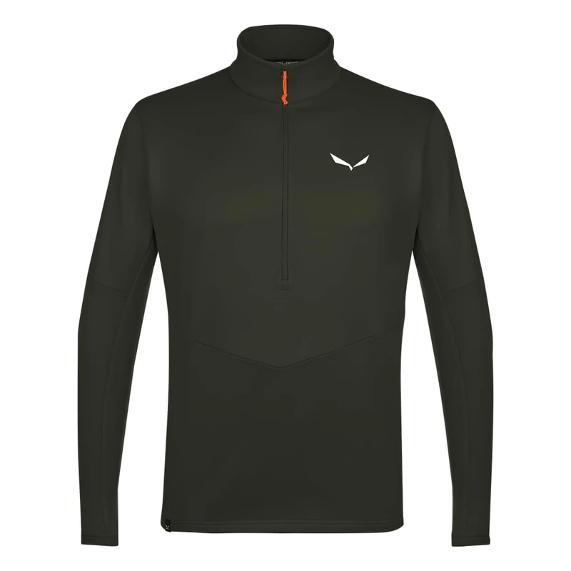 Salewa Puez Polarlite Half Zip Fleece Men, Green, 3XL