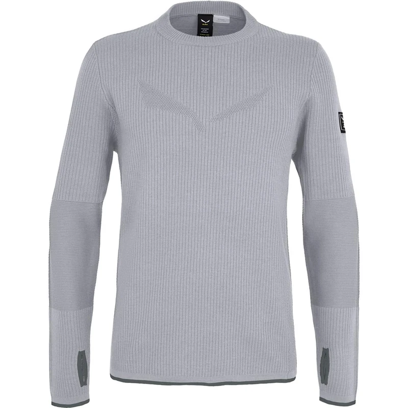 SALEWA Fanes Eng. Am M Pullover Men's Sweatshirt Grey