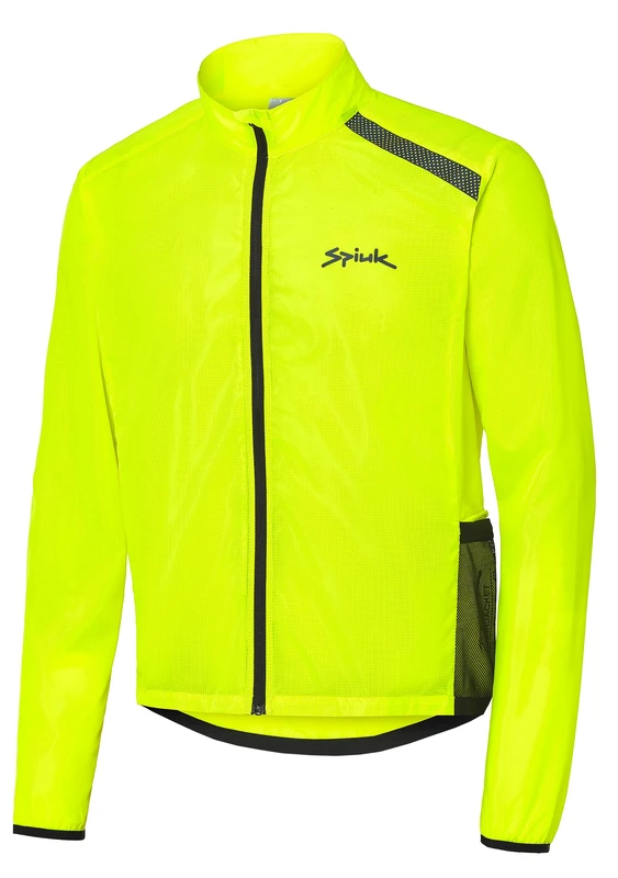 Spiuk Unisex Anatomical Wind Protection, yellow, XXL