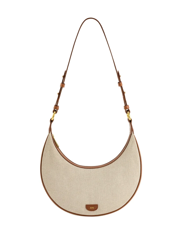 JW PEI Women's Carly Saddle Bag - Beige - Medium