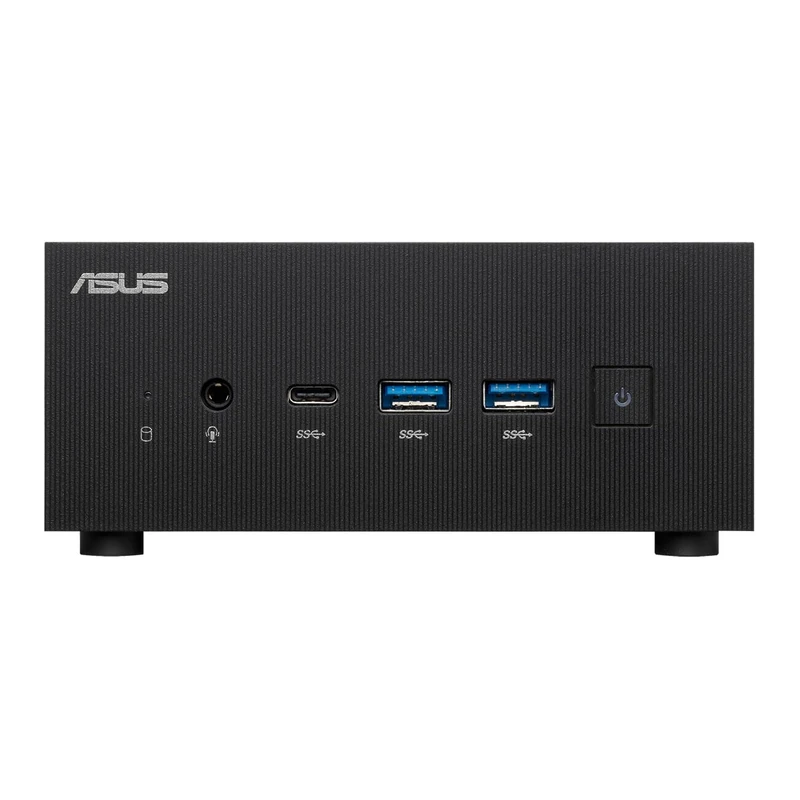 ASUS Mini PC PN52 (S5140AD) Ultra-compact with AMD Ryzen 5 5600H and Integrated Radeon Graphics, supports Quad-4K displays and 8K resolution, 2x PCIe Gen3 x4 M.2 PCIE 256G G3 SSD, 2.5 Gb LAN, WiFi 6E - Image 1