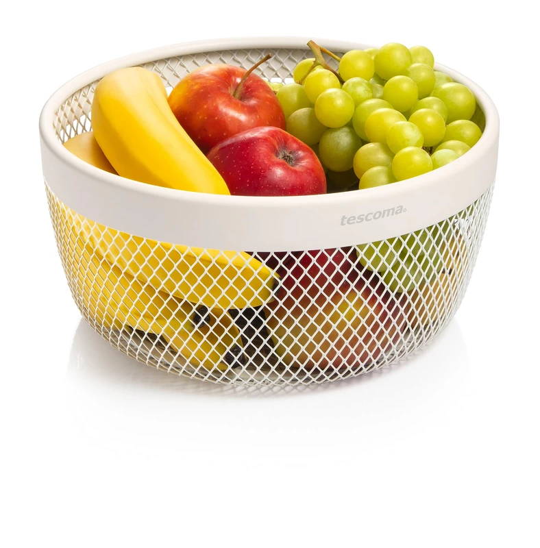 Tescoma 900828 Metal Enamel Fruit Basket Diameter 25 cm Online