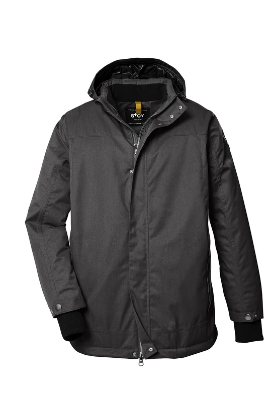 STOY Men's Stw 18 Mn Jacket Functional Jacket with Removable Hood - Large Sizes