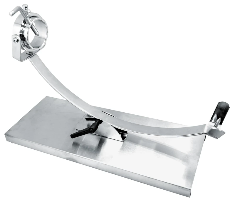 NERTHUS FIJ 1233 Ham Holder, Stainless Steel