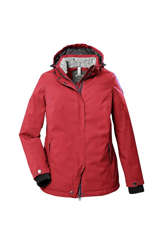 STOY Women's Stw 9 Wmn Jacket Functional Jacket with Removable Hood - Large Sizes