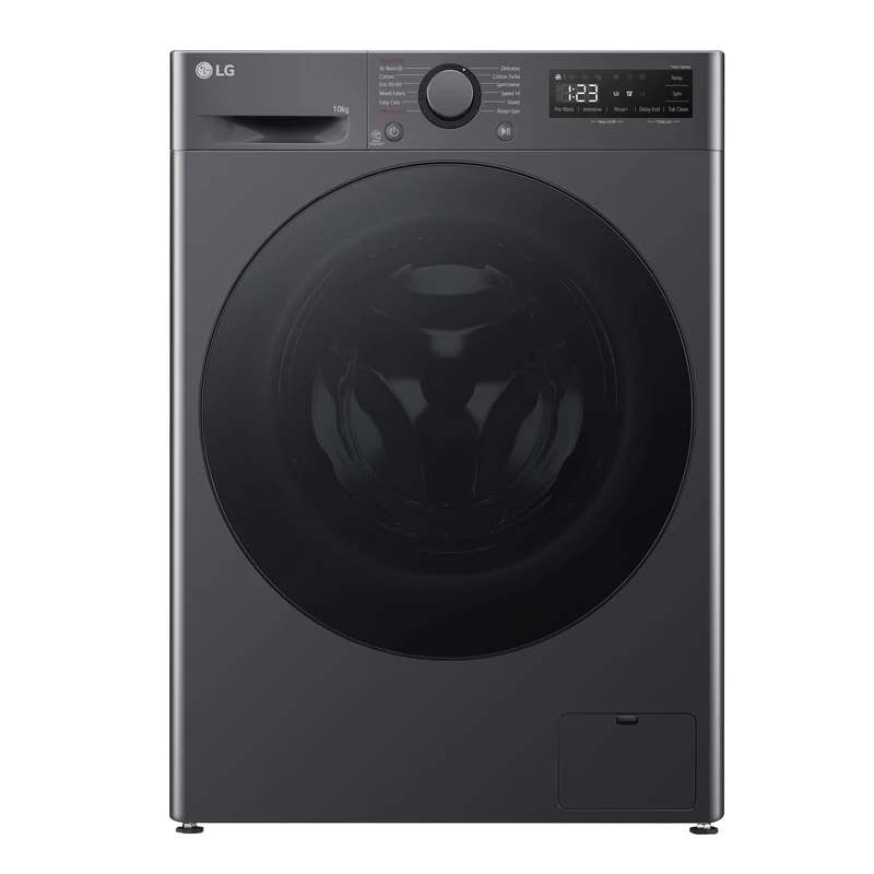 LG TurboWash 10kg Washing Machine - 1400 rpm, A Energy, Steam, AI DD