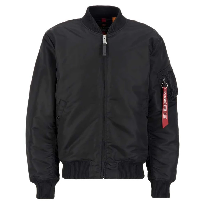 Alpha Industries Men's MA-1 Dragon EMB Bomber Jacket, Black, XXXL