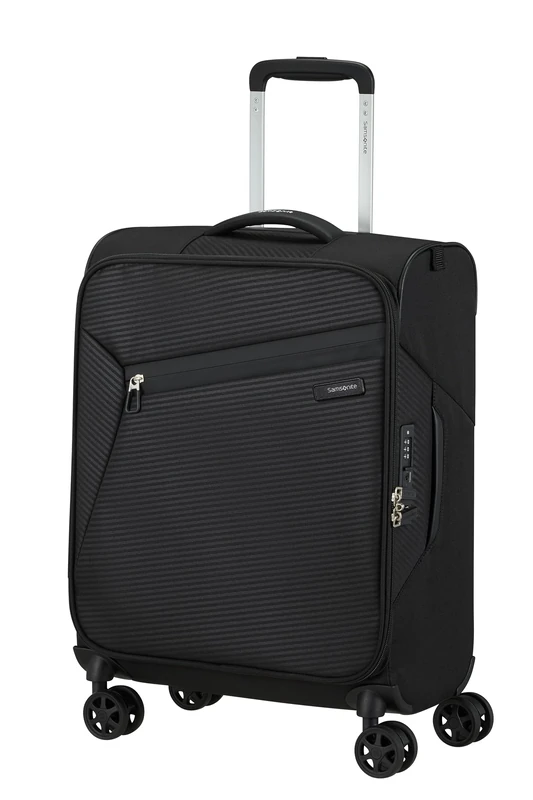 Samsonite Litebeam - Spinner S, Hand Luggage, 55 cm, 39 l, Black (Black)