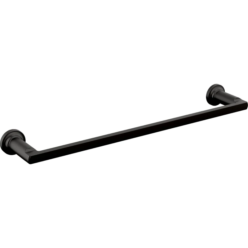 Delta 78918-BL Tetra 18 in. Towel Bar Bath Hardware Accessory in Matte Black