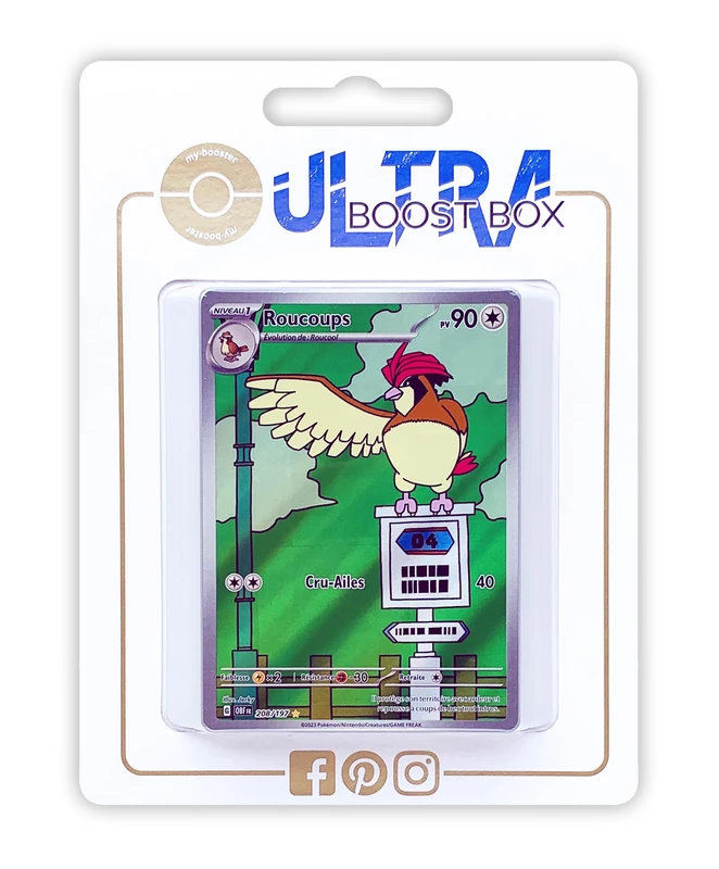 my-booster Pokémon Company SV03-FR-UB-208