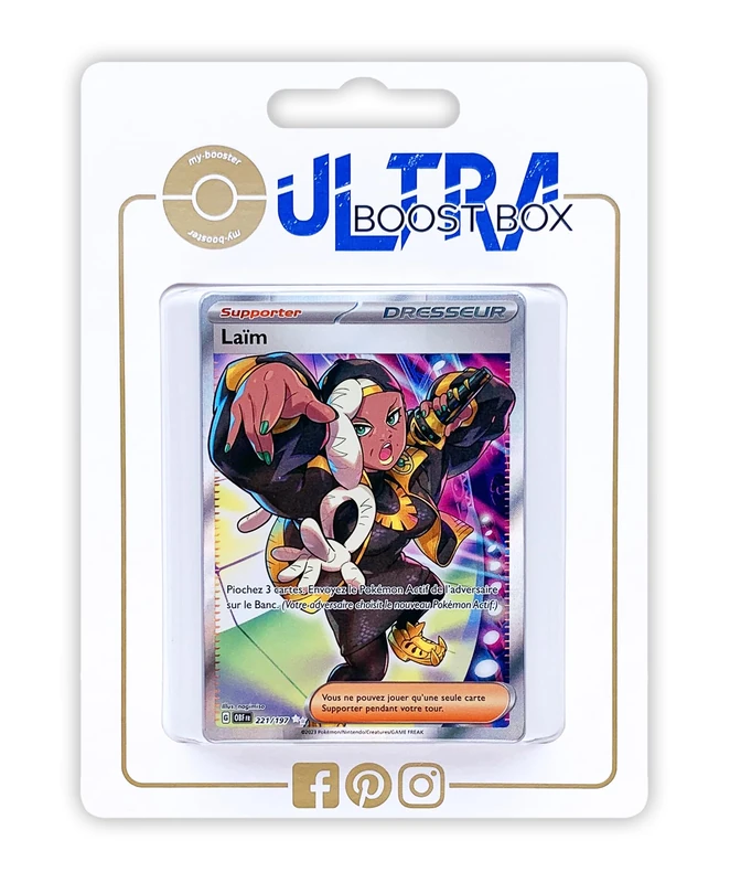 my-booster Pokémon Company SV03-FR-UB-221