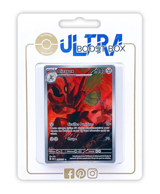 my-booster Pokémon Company SV03-FR-UB-205