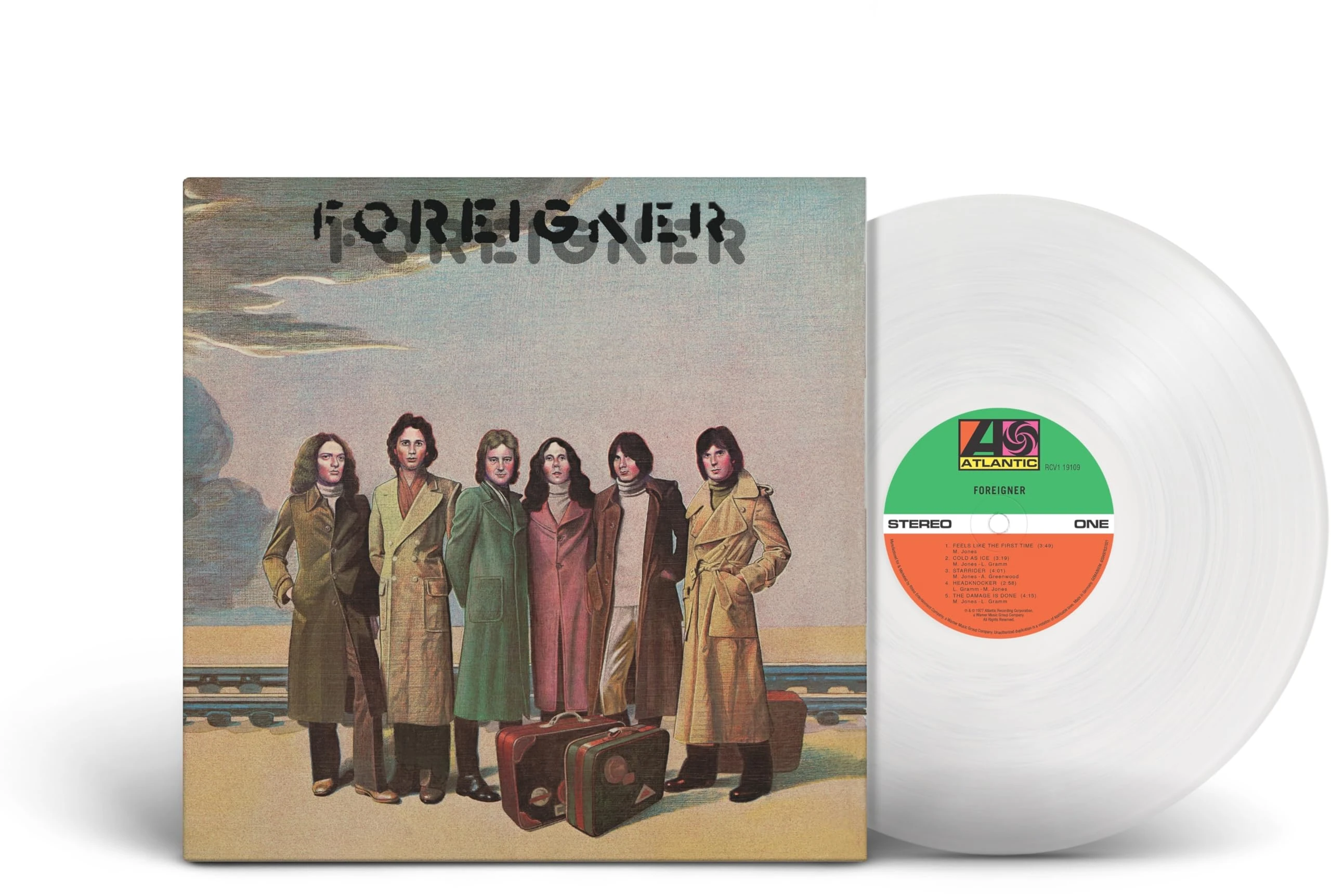 Foreigner (ATL75) (Crystal Clear Diamond Vinyl) [VINYL]
