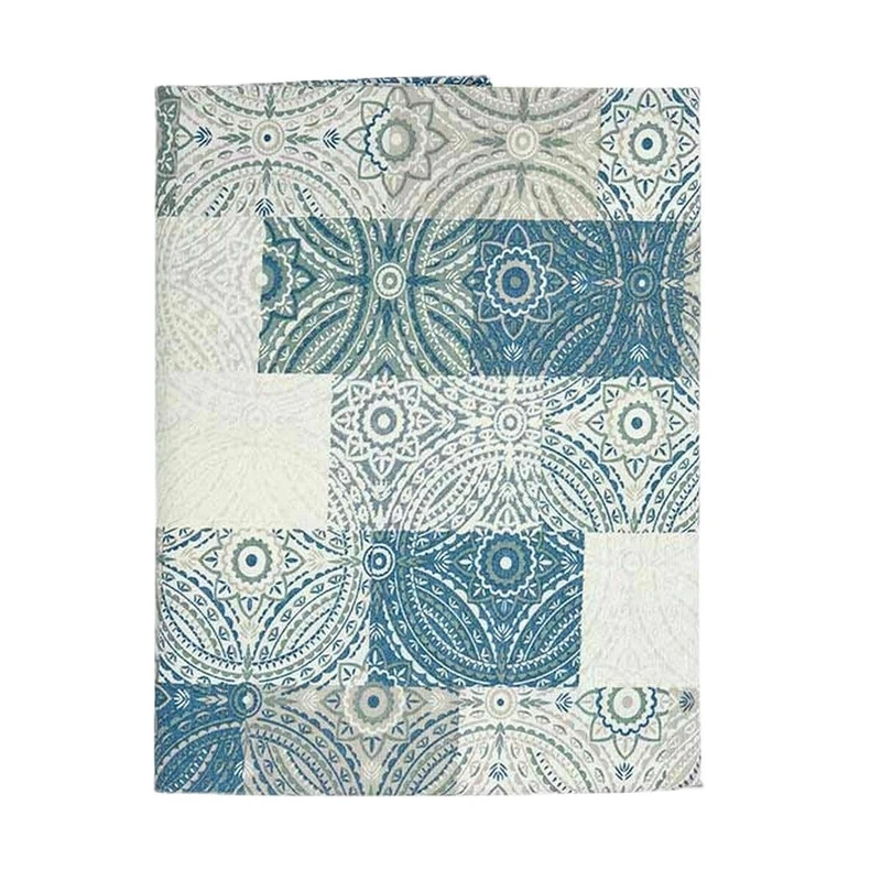 Kinvara Tarpaulin Tablecloth Stain Resistant Tile 140 x 180 cm Blue (6 Units) - Image 1