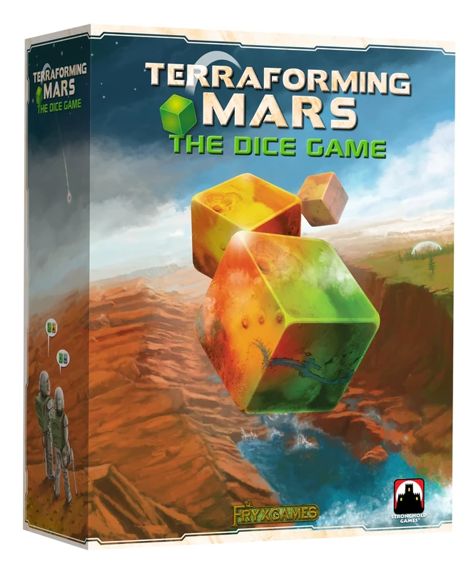 Stronghold Games | Terraforming Mars: The Dice Game | Board Game | Ages 14+ | 1-4 Players | 45 Minutes Playing Time