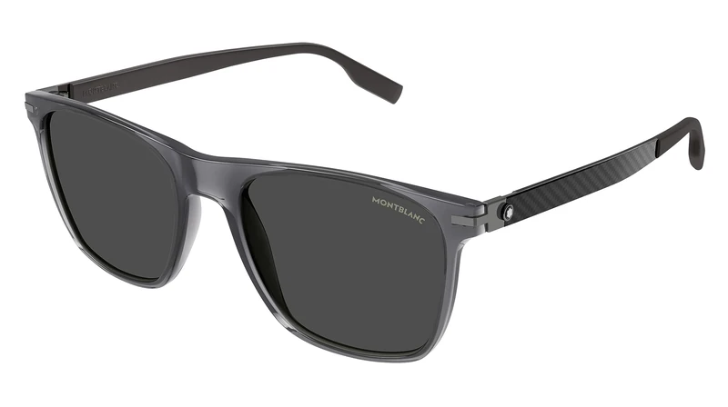 Montblanc MB0248S Dark Grey/Smoke 55/20/145 men Sunglasses