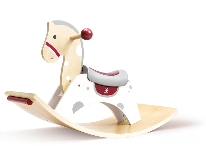 Hape 2-in-1 Rocking Horse - Wooden Ride-On & Balance Board