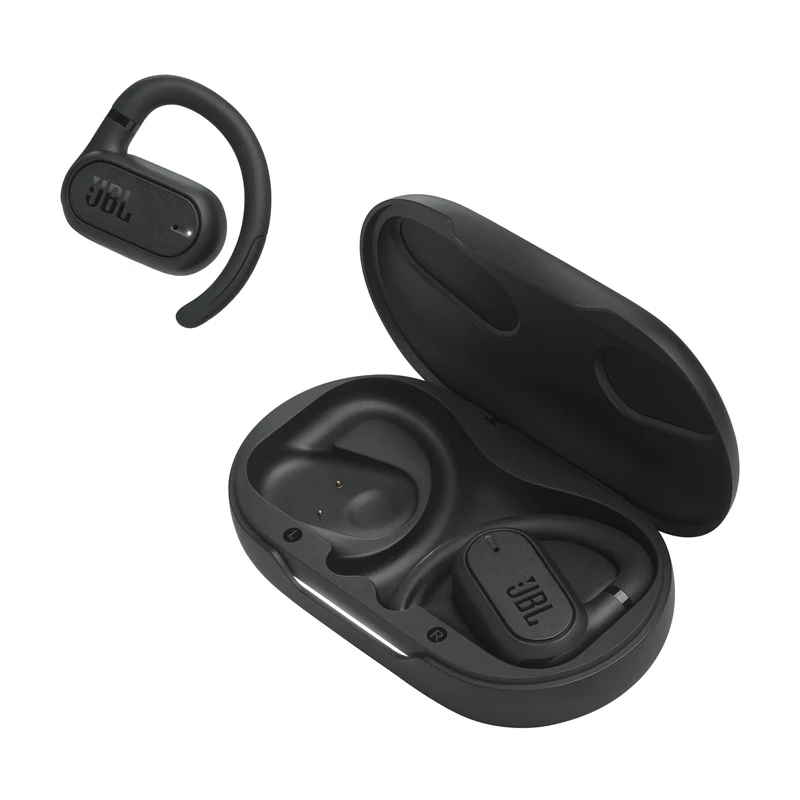 JBL Soundgear Sense Wireless Bluetooth Open-Ear Headphones, Waterproof with Comfortable Fit, Black