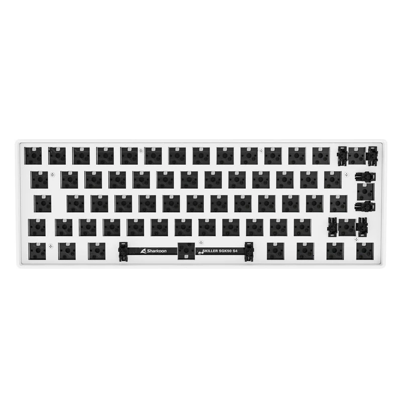 Sharkoon Skiller SGK50 S4 Barebone 60% Keyboard - White