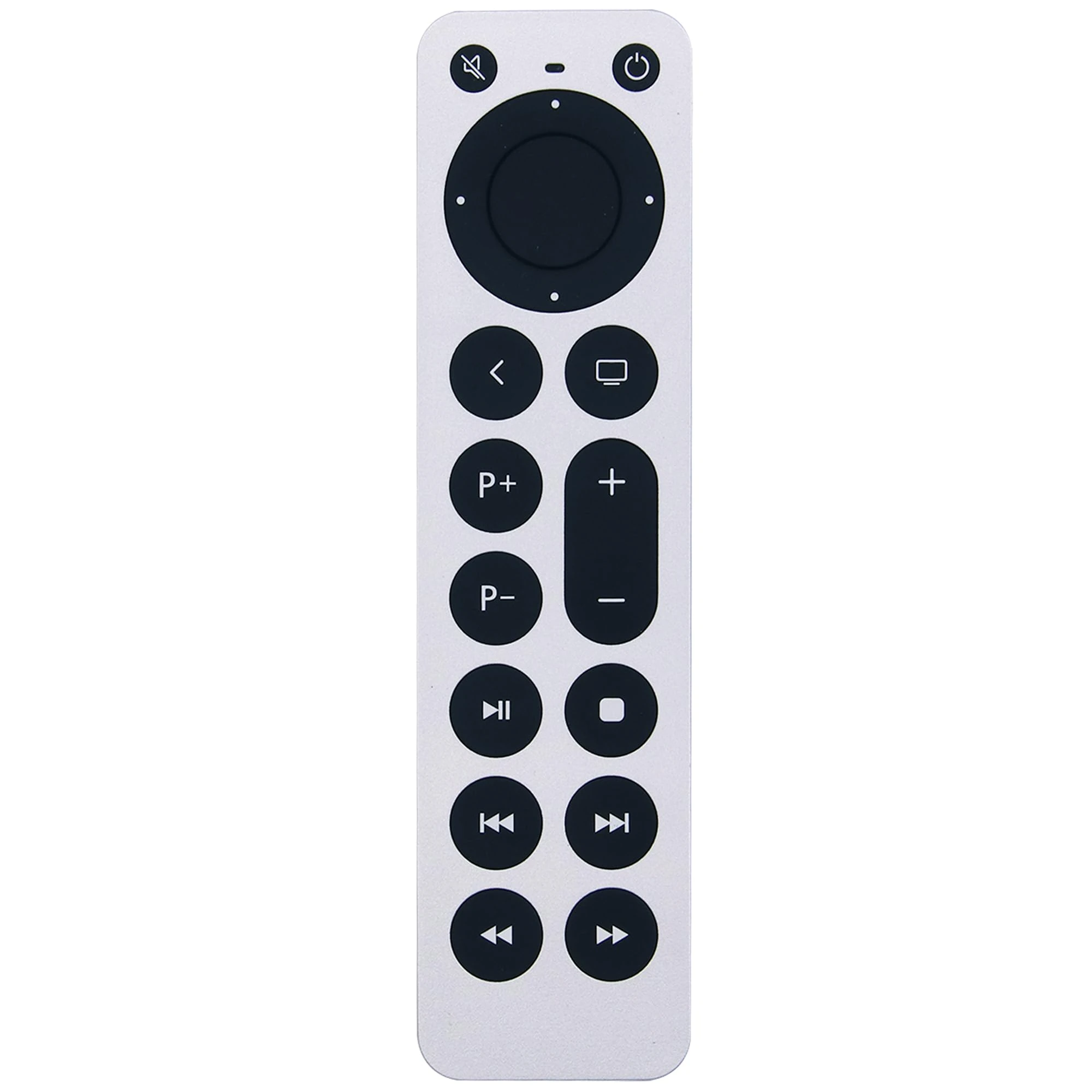 New Replacement Apple TV Remote Control for Apple tv remote 4K Gen 1 2 3 4 HD A2169 A1842 A1625 A1427 A1469 A1378 A1218 with power and TV control function