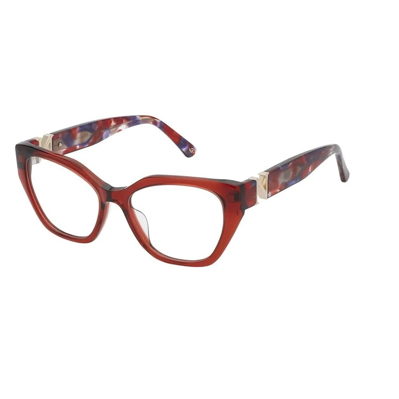 DE RIGO VISION ESPAÑA OPT;FRAMES Nina Ricci - MAT: Acetate-C: SHINY TRASNP;RED D: 140x16 - Female