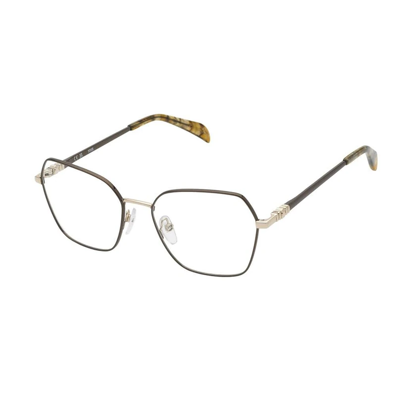 OPT.FRAMES TOUS - MAT: Stainless steel-C: SHINY ROSE GOLD WITH BROWN PARTS D: 135x17 / Female