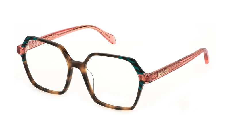 Just Cavalli Eyeglass Frame VJC047 Havana Brown 53/16/140 Women's Glasses, Havana Brown, 53/16/140
