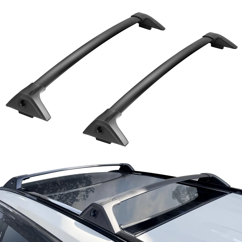 VEVOR Roof Rack Cross Bars, Compatible with Toyota RAV4 2020-2023, 160lbs Load Capacity, Aluminum Anti-Rust Crossbars with Locks, Rooftop Cargo Bag Luggage Carrier (Not Fit for Adventure/TRD Off-Road)