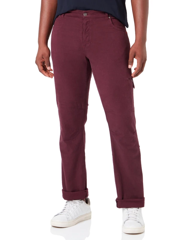 TRANGO LATOK DR Bordeaux L Men's Long Pant, Burgundy, L