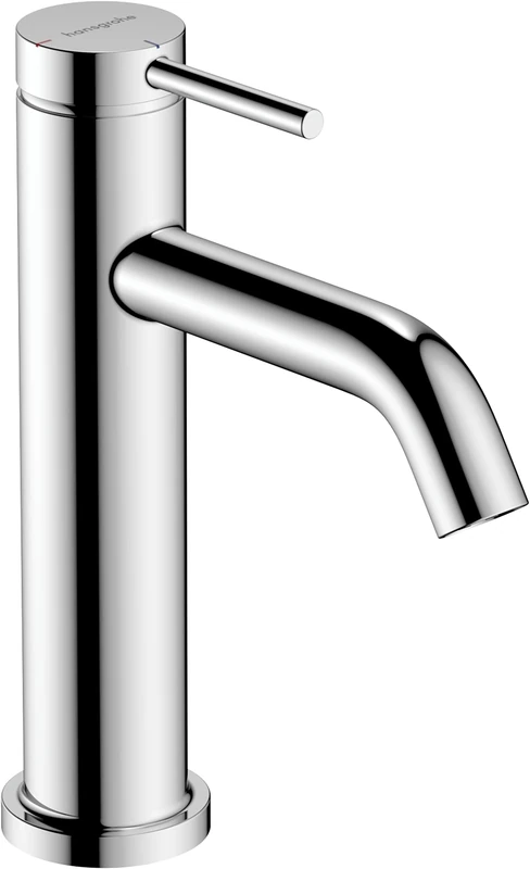Hansgrohe 73312000 Tecturis S Single Lever Basin Mixer 110 CoolStart EcoSmart+ Without Waste Set, Chrome, spout Height 110mm