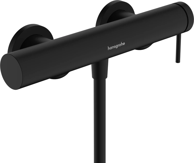 Hansgrohe 73622670 Tecturis S Single Lever Shower Mixer for Exposed Installation, matt Black