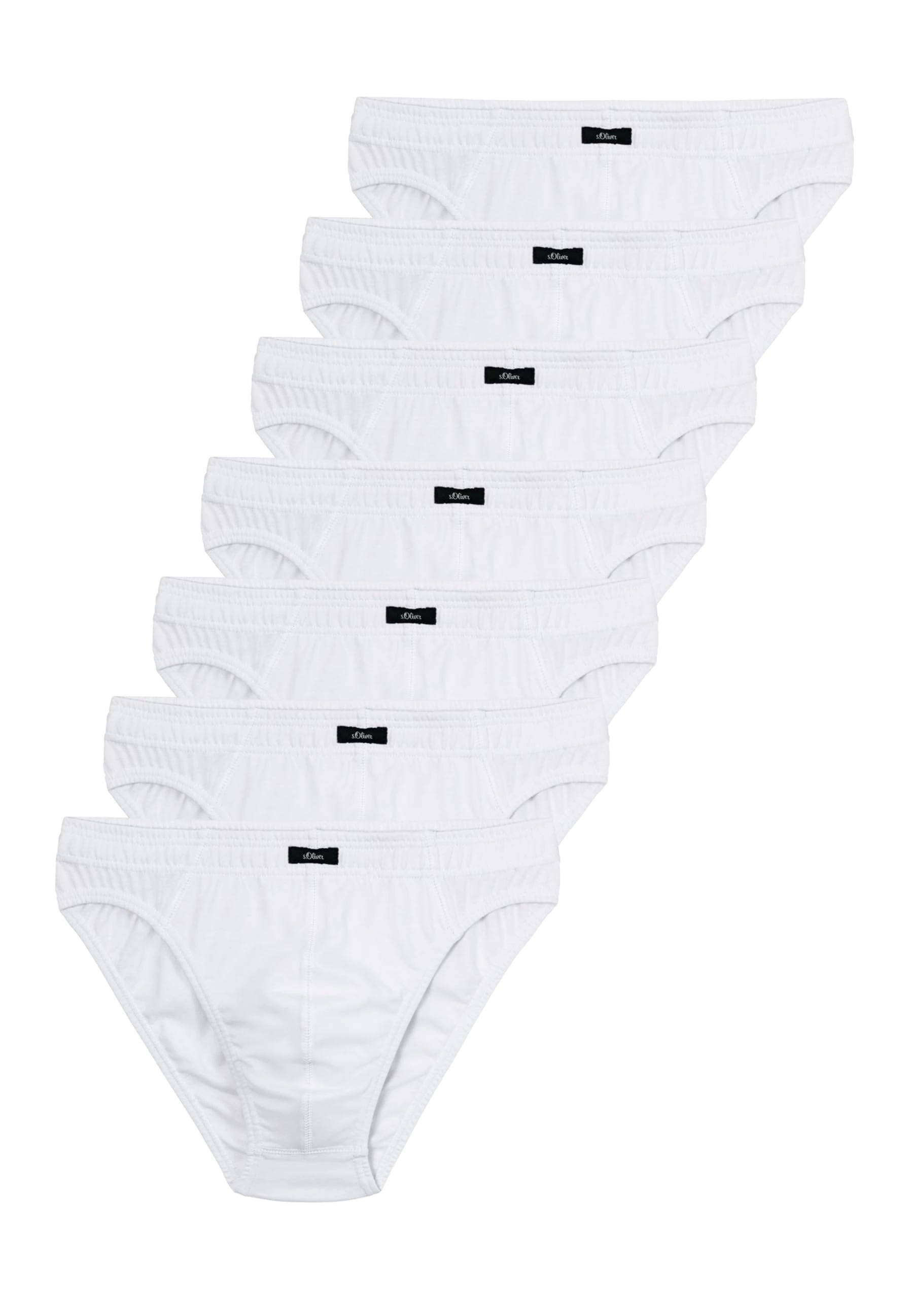 s.Oliver Men's Underwear (Pack of 7), White, 3XL Große Größen