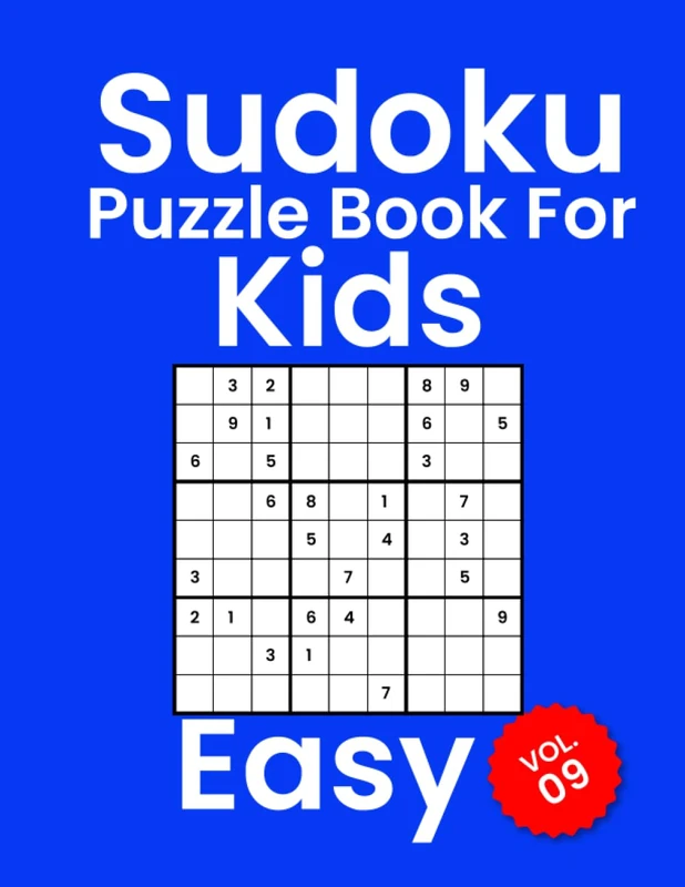 SUDOKU Puzzle Book For Kids: Easy Vol-09