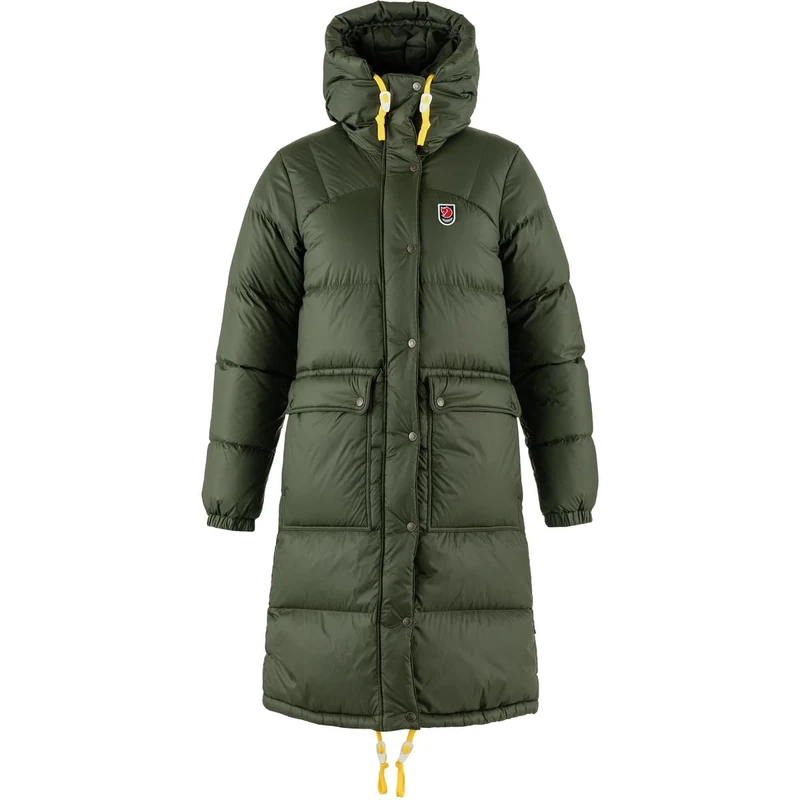 Fjallraven 86126-662 Expedition Long Down Parka W Jacket Women's Deep Forest Size XS