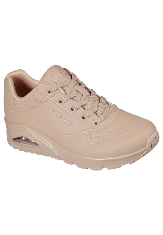 Skechers Womens Uno-Stand On Air Sneaker, SND Sand, 4 UK
