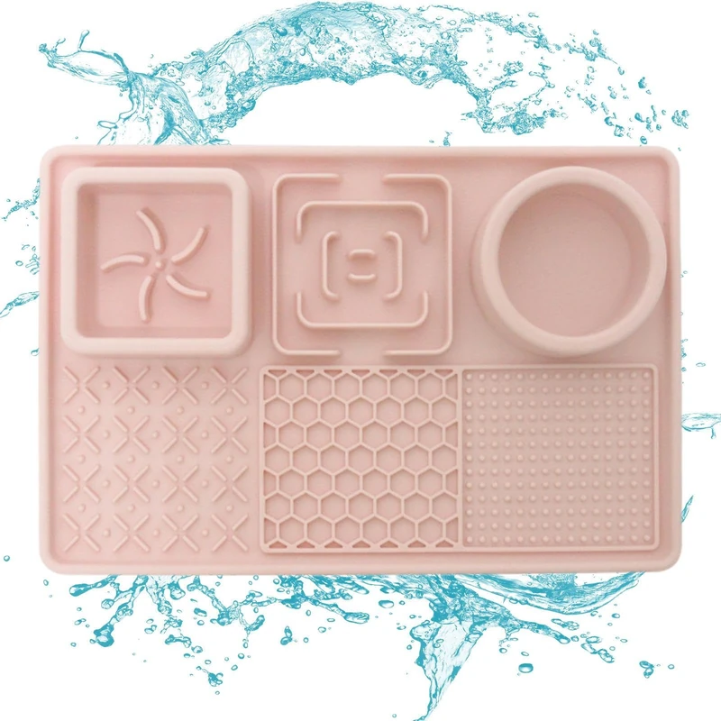 Li? Mat?, Slow feeding mat for licking bowl Mi?kka, safe, multiple use for dogs Cats Pets Devilish - Image 1