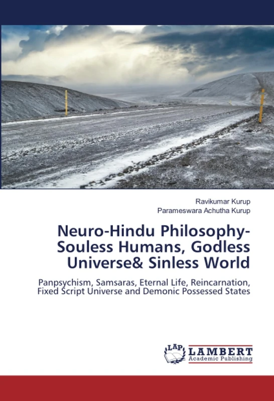 Neuro-Hindu Philosophy-Souless Humans, Godless Universe& Sinless World: Panpsychism, Samsaras, Eternal Life, Reincarnation, Fixed Script Universe and Demonic Possessed States