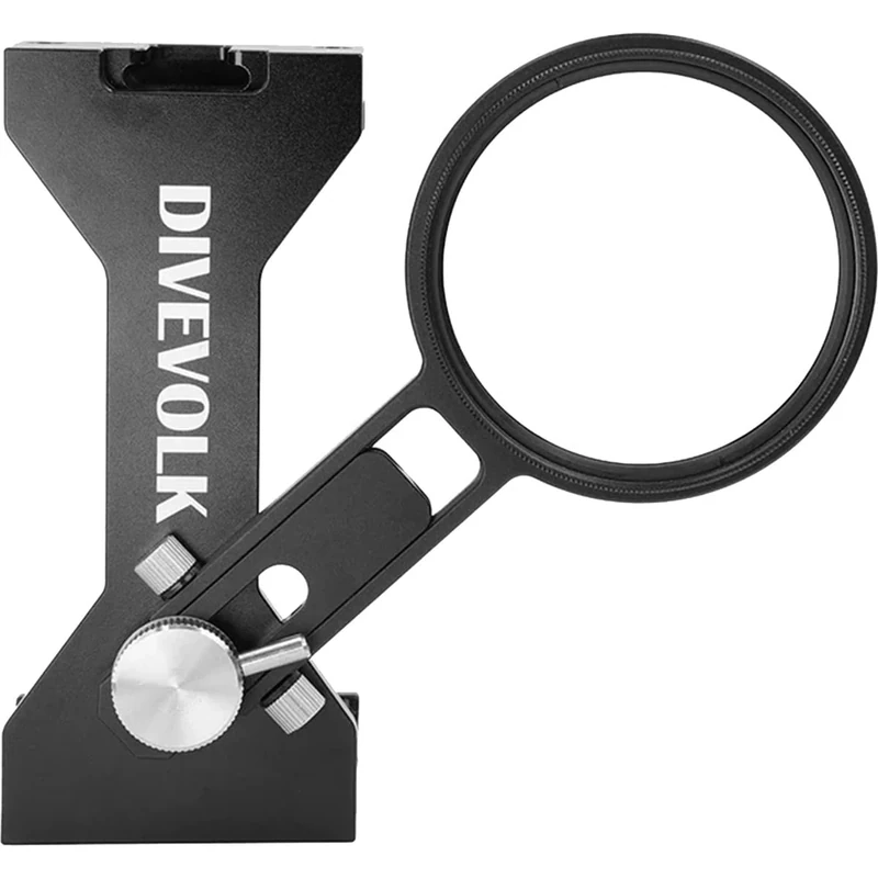 DIVEVOLK Sea Touch 4 Underwater Filter Holder, Black, 21 x 11 x 12 cm - Image 1