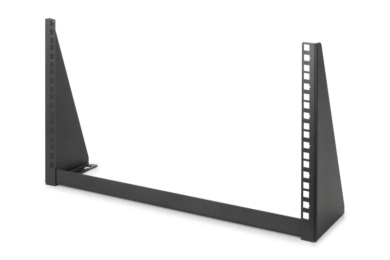 DIGITUS DN-48005 – 19-inch frame – 6U – Universal frame for 19" equipment – vertical wall mounting – Unassembled – For audio-video accessories – 283 x 504 x 151 mm – Black