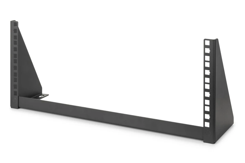 DIGITUS DN-48004 – 19-inch frame – 4U – Universal frame for 19" equipment – vertical wall mounting – unassembled – for audio-video accessories – 194 x 504 x 151 mm – black