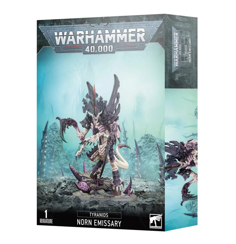 Games Workshop - Warhammer 40,000 - Tyranids: Norn Emissary/Assimilator (2023), Black