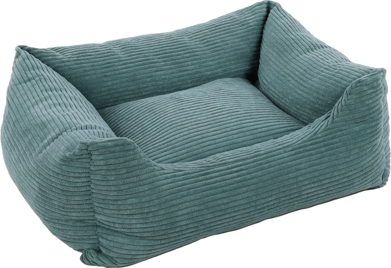 Flamingo Basket Velluto Rectangle Blue 80x67x22cm