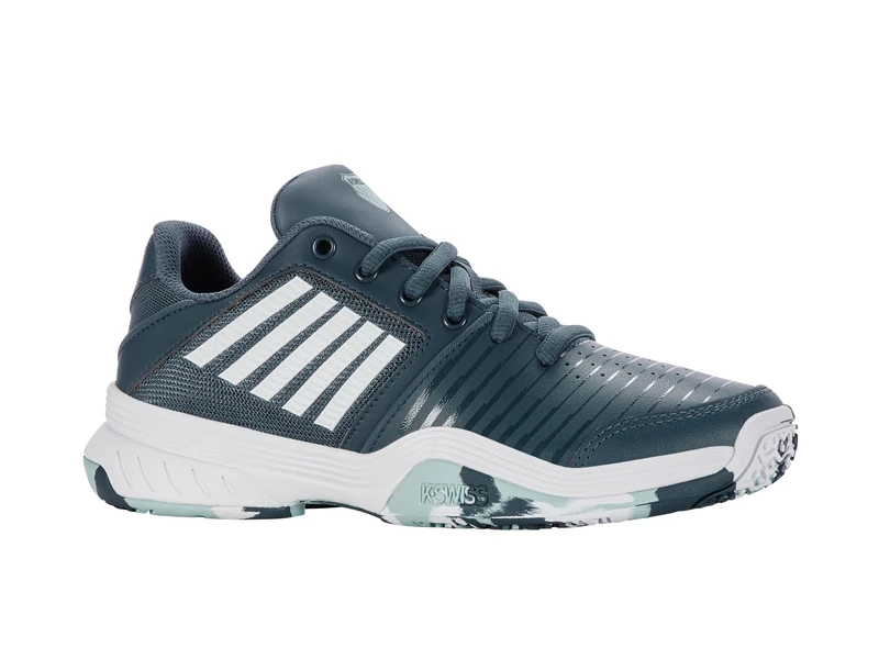 K-Swiss Performance Court Express Omni, Tennis Shoes, Indian Teal/White/Aqua Splash, - Image 1