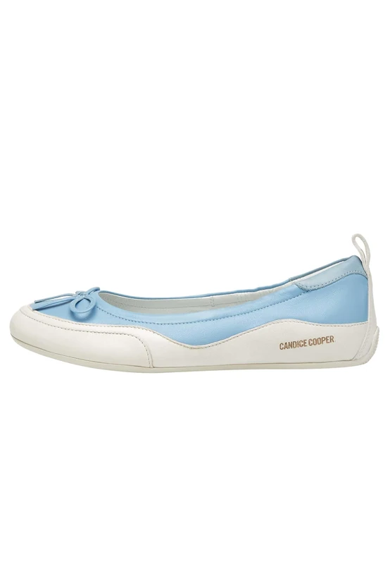 Candice Cooper Candy Wave Ballet Flat, Light Blue